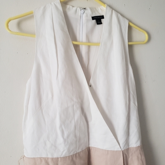 Ann Taylor Linen Blend Wrap Dress - Picture 5 of 14